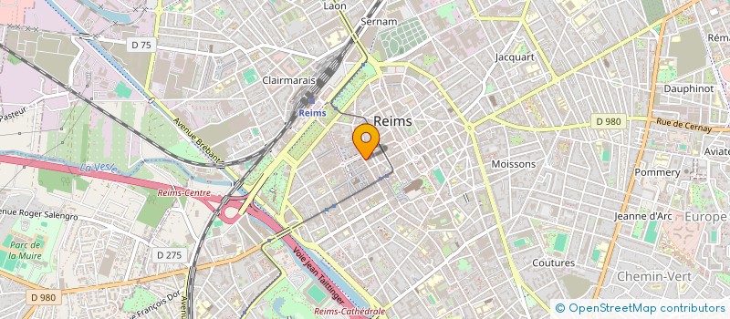 localisation de l'entreprise SOC CIVILE VENUS  REIMS