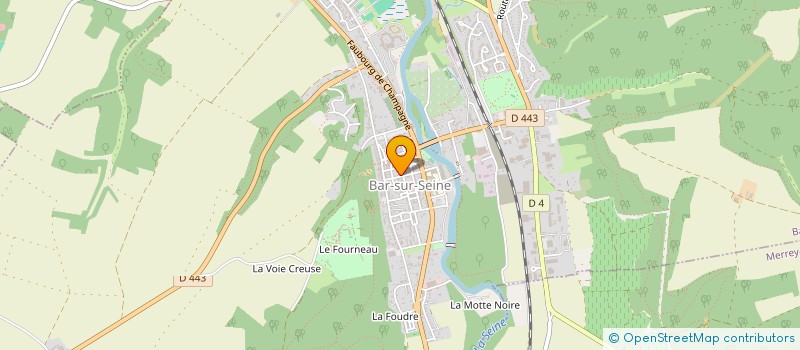 localisation de l'entreprise SOC CIVILE VICTOR HUGO à BAR-SUR-SEINE