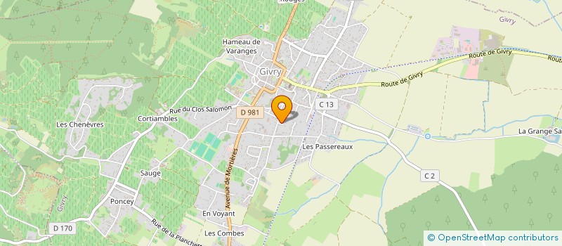 localisation de l'entreprise SOC CIVILE VITICOLE EMILE VOARICK à SAINT-MARTIN-SOUS-MONTAIGU