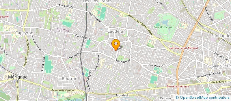 localisation de l'entreprise SOC CIVILE VOLTAIRE  BORDEAUX