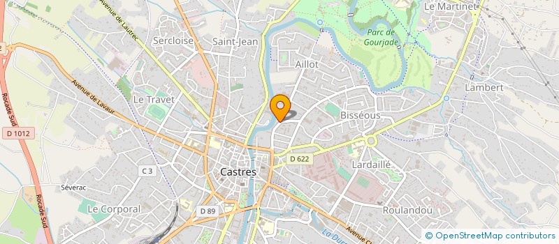 localisation de l'entreprise SOC CIVILES LES MEULES à CASTRES