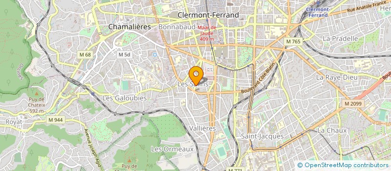 localisation de l'entreprise SOC CLERMONTOISE DE RADIOCOMMUNICATION à CLERMONT-FERRAND