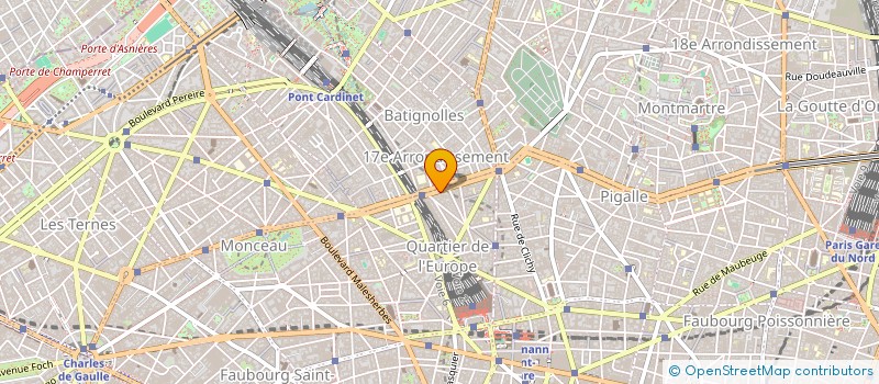 localisation de l'entreprise SOC CLERNO CARRELAGES à PARIS