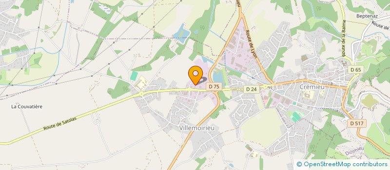 localisation de l'entreprise SOC CLOISAM à SAINT-ROMAIN-DE-JALIONAS