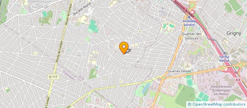 localisation de l'entreprise SOC CLOISON AGENCEMENT MENUISERIE à MORSANG-SUR-ORGE