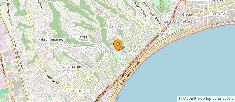 localisation de l'entreprise SOC COMM ASSIST MAITRISE OUVRAGE à NICE