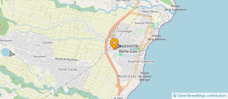 localisation de l'entreprise SOC COMM INST MAIN MATER MEC ELEC ELEC R à CAPESTERRE-BELLE-EAU