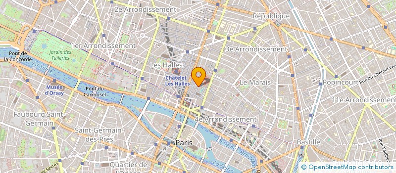 localisation de l'entreprise SOC COMM INTERN INGENI  PARIS