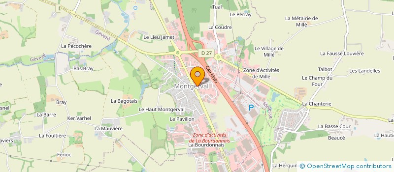 localisation de l'entreprise SOC COMMER ETUDE INDUS MACH OUTIL SERVIC à LA MEZIERE