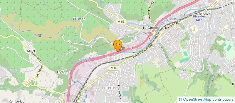 localisation de l'entreprise SOC COMMERC DE FILS INDUSTRIELS & TECHNI  LORETTE