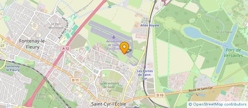 localisation de l'entreprise SOC COMMERC ENTRETIEN GESTION MATERIEL A à SAINT-CYR-L'ECOLE