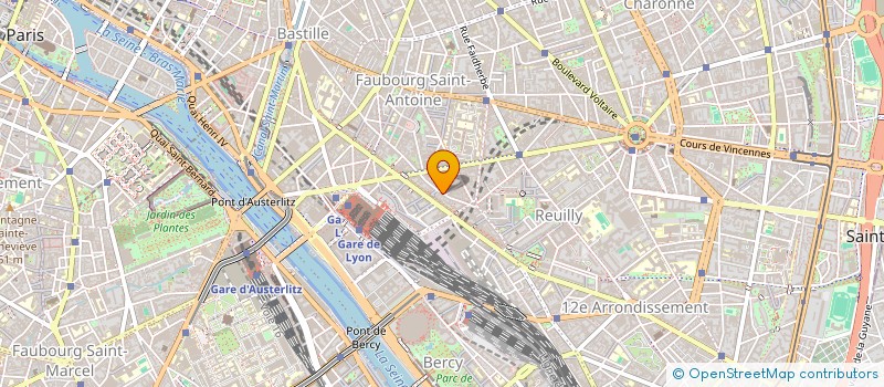 localisation de l'entreprise SOC COMMERC IMPRIMER PAPETERIE PUBLICITE  PARIS