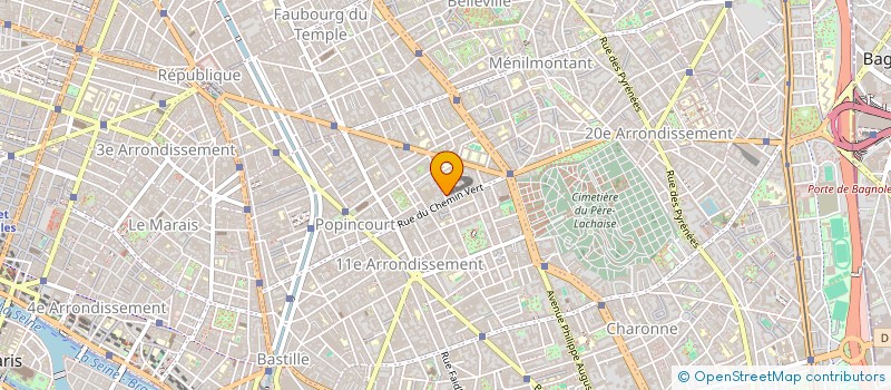 localisation de l'entreprise SOC COMMERCE DE FRUITS à PARIS