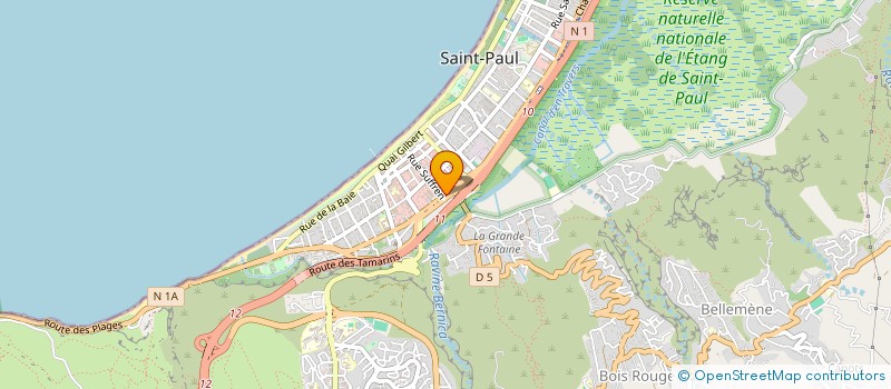 localisation de l'entreprise SOC COMMERCIALE CHANE YOOK RAYMOND  SAINT-PAUL
