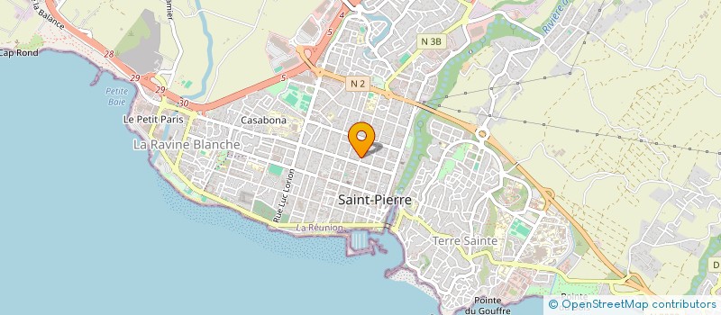 localisation de l'entreprise SOC COMMERCIALE DE L'OUEST à SAINT-PIERRE