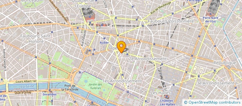 localisation de l'entreprise SOC COMMERCIALE ECHANGE COMMUNICATION à PARIS