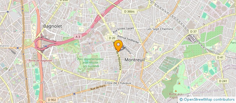 localisation de l'entreprise SOC COMMERCIALE IMPORT MANAGEMENT - SCIM à MONTREUIL