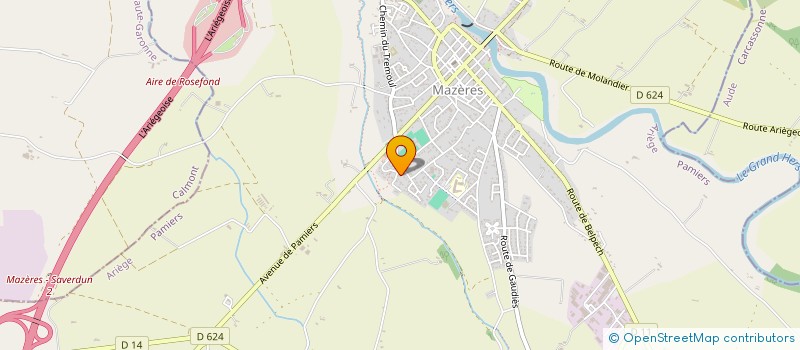 localisation de l'entreprise SOC COMMERCIALE MAZERIENNE à MAZERES