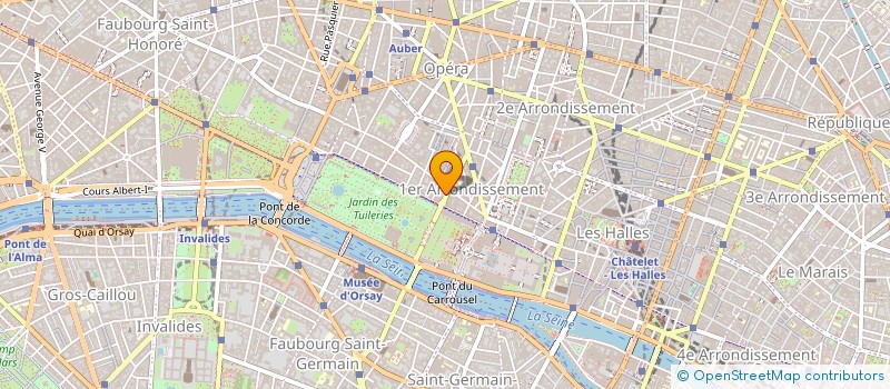 localisation de l'entreprise SOC COMMERCIALE PARISIENNE SCOP 3 à PARIS