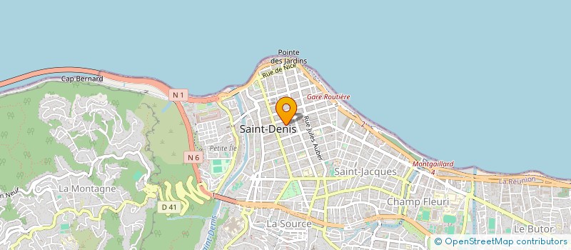 localisation de l'entreprise SOC COMMERCIALE REUNIONNAISE DU MEUBLE à SAINT-DENIS