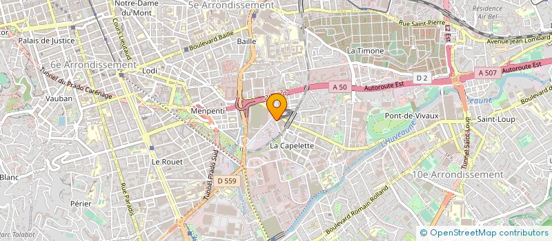 localisation de l'entreprise SOC COMMERCIALE TECHNIQUE à MARSEILLE