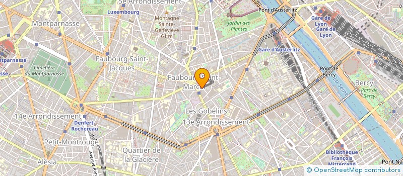 localisation de l'entreprise SOC COMMERCIALISAT PRODUITS ALIMENTAIRES à PARIS