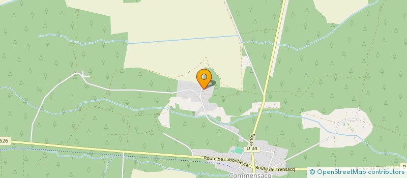 localisation de l'entreprise SOC COMMERCIALISATION DE TERRES  COMMENSACQ