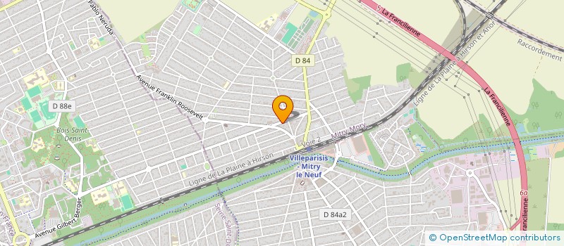 localisation de l'entreprise SOC COMMERCIALISATION ETUDES PILOTAGE  MITRY-MORY