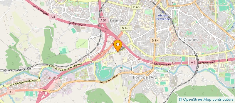 localisation de l'entreprise SOC COMMERCIALISATION INTERACTIVE - SCI à AIX-EN-PROVENCE