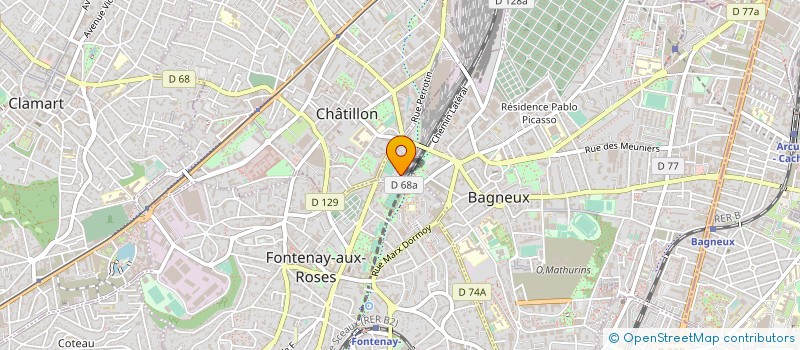 localisation de l'entreprise SOC COMMISSIONS DE FERS à BAGNEUX