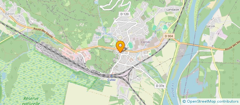 localisation de l'entreprise SOC COMMUNALE CHASSE DIANE DE CEYZERIEU à CEYZERIEU