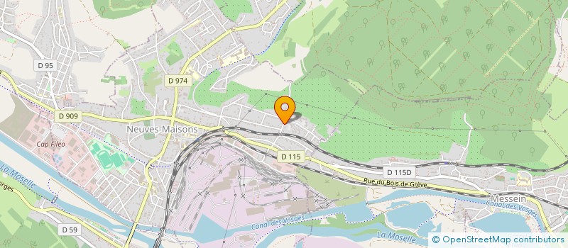 localisation de l'entreprise SOC COMPAGNONS ASPHALT LORRAIN à NEUVES-MAISONS