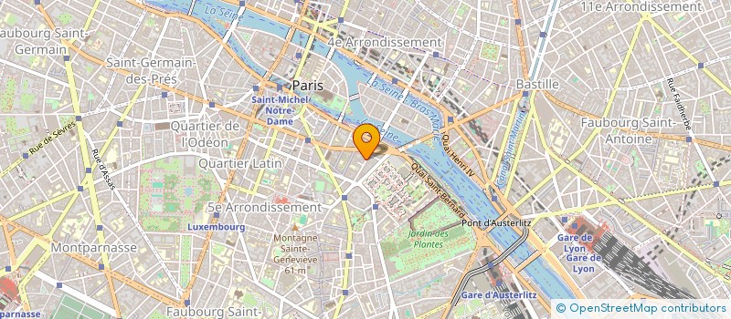 localisation de l'entreprise SOC COMPAS H ET LUCIEN  PARIS