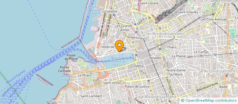 localisation de l'entreprise SOC COMPTOIR INSTALLAT ELECTRO MECANIQUE à MARSEILLE 2EME