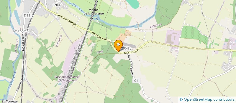 localisation de l'entreprise SOC CONCEPT ET FOURNITURES à VILLOGNON