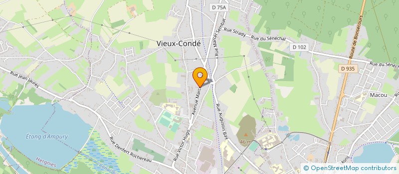 localisation de l'entreprise SOC CONDE BATIMENT  VIEUX-CONDE