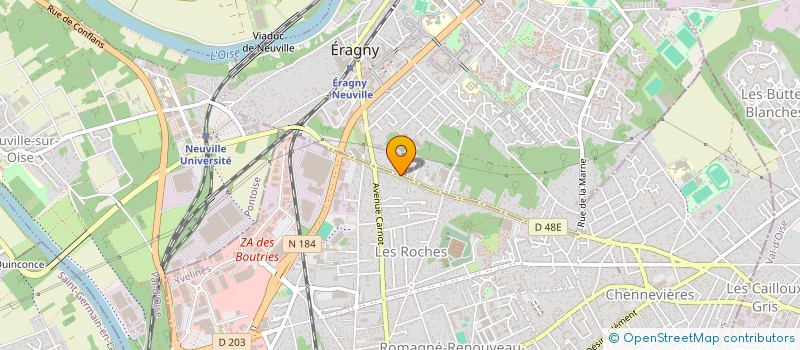 localisation de l'entreprise SOC CONDITIONNEMENT EMBALLAGES PLASTIQUE  ERAGNY