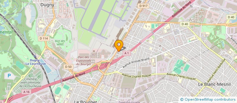 localisation de l'entreprise SOC CONSEIL ASSIST PRESTATION GESTION à LE BLANC-MESNIL