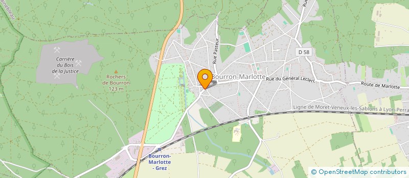 localisation de l'entreprise SOC CONSEIL & ETUDE EN ELECTRONIQUE SC2E à BOURRON-MARLOTTE