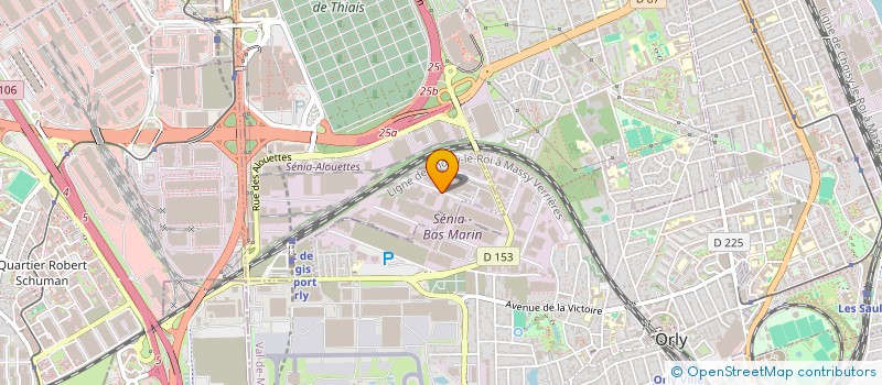 localisation de l'entreprise SOC CONSEIL ETUDES GESTION EN IMMOBILIER  THIAIS