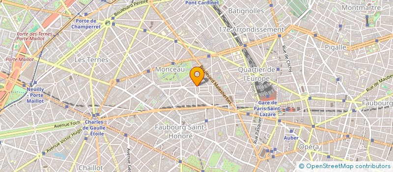 localisation de l'entreprise SOC CONSEIL INVEST IMMOBILIERS  PARIS