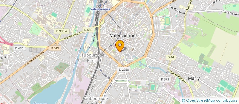localisation de l'entreprise SOC CONSEILS & TECH DU BATIM CONSULTANTS à VALENCIENNES