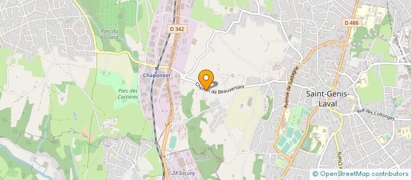 localisation de l'entreprise SOC CONST ELECTRIQUE REALI APPLIC POLYES à SAINT-GENIS-LAVAL