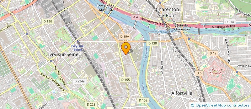 localisation de l'entreprise SOC CONSTRUC NOUVE MAINTENANCE THERMIQUE  IVRY-SUR-SEINE