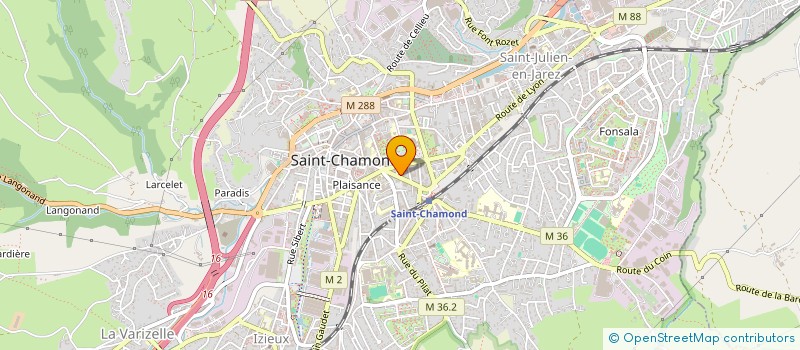 localisation de l'entreprise SOC CONSTRUCTION CLIENTS CONTENTS à SAINT-CHAMOND