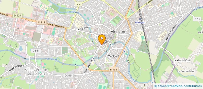 localisation de l'entreprise SOC CONSTRUCTION MAISONS INDIVIDUELLES à ALENCON