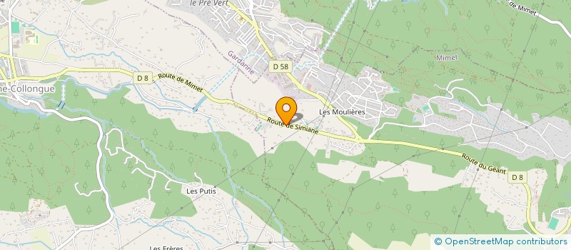 localisation de l'entreprise SOC CONSTRUCTION MIMETAINE TRAVAUX PUB  MIMET