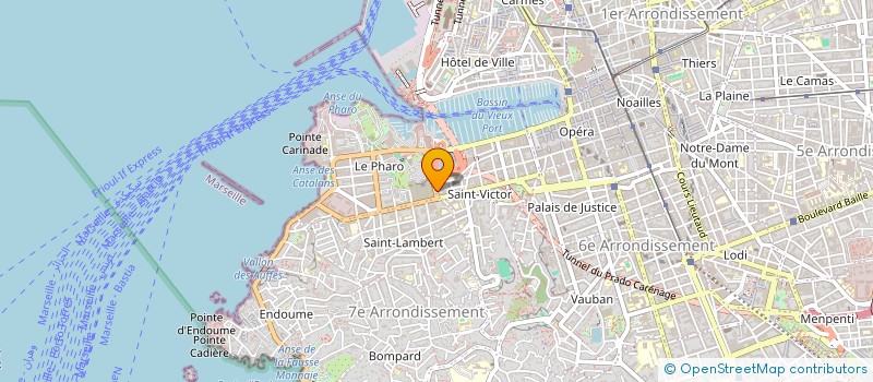 localisation de l'entreprise SOC CONSTRUCTION RENOVATION à MARSEILLE