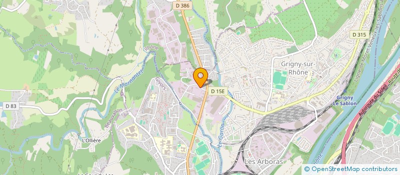 localisation de l'entreprise SOC CONSTRUCTIONS LOGEMENTS OUVRIERS à GRIGNY
