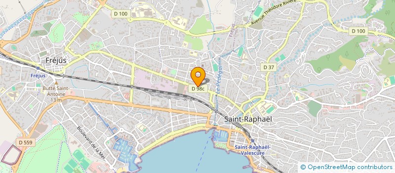localisation de l'entreprise SOC CONSTRUIBAT FRANCE à FREJUS